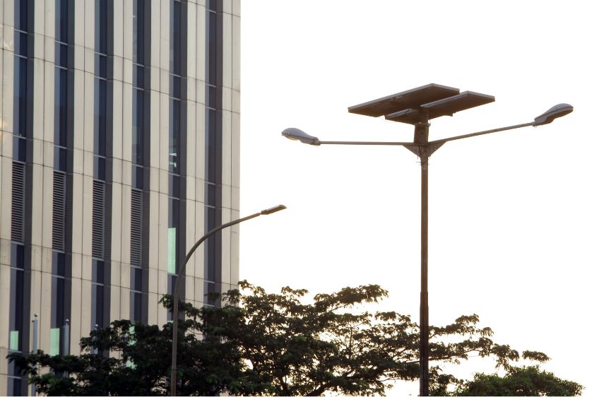 Commercial Solar Street Lighting with Pole